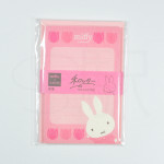 BSS Kutsuwa Miffy Mini Letter Set [EB263A-560] - Pink