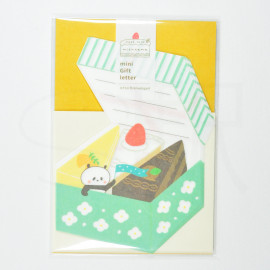 Mizutama x Furukawashiko x Papier Platz [CAKE SHOP mizutama Series] Mini Gift Letter Shortcake 