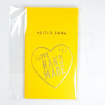 The Superior Labor x Kokuyo Sketch Book [I LOVE Hand Made] - Yellow   