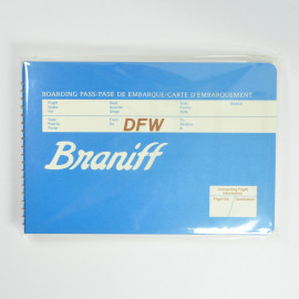 Midori Japan X Braniff International Collaboration Spiral Ring Notebook B6 Size [POCKET]