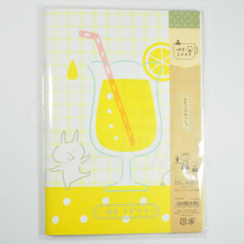 Mizutama A5-Size Notebook x Papier Platz 35-315 - Lemon Squash 