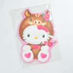 Sanrio Die-Cut Pochi (Envelope) with Seal - Hello Kitty