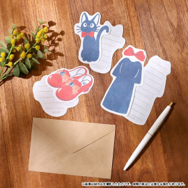 Studio Ghibli Die-Cut Mini Letter Set [0222-14] - Kiki's Delivery Service 