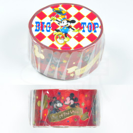 Delfino Foil Masking Tape x Disney Mickey and Minnie Red