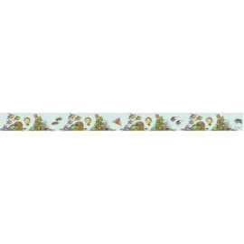Furukawashiko Masking Tape Coji-Coji [QMT89] - Green