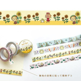 Furukawashiko Masking Tape Coji-Coji [QMT91] - Yellow