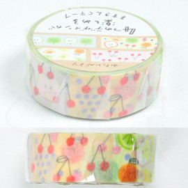 Furukawa Paper Works Masking Tape [QMT54-320] - Fruits From Me