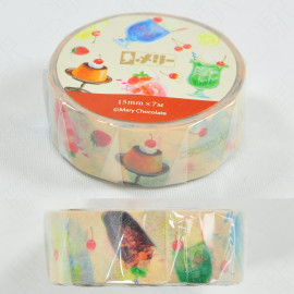 Furukawashiko Masking Tape x Mary Chocolate [Popping Candy Chocolate] Warm Colors LOFT Limited