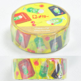 Furukawashiko x Mary Chocolate [Popping Candy Chocolate Series] Masking Tape - Can