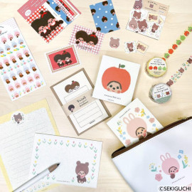 Furukawashiko Masking Tape x Monchhichi [MM27] - Apple
