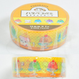 Hara Peko Cafe x Furukawashiko Masking Tape [PP22] - Dog and Jelly