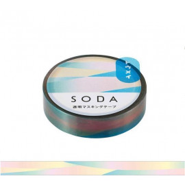 King Jim Transparent Masking Tape [CMT10-004] SODA - Aurora