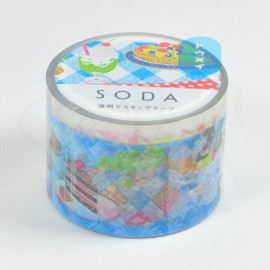 King Jim Transparent Masking Tape [CMT30-011] - SODA Tea Time 