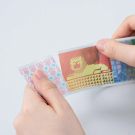 Hitotoki Original Packing Cloth Tape [EC-TAPE003] - Retro