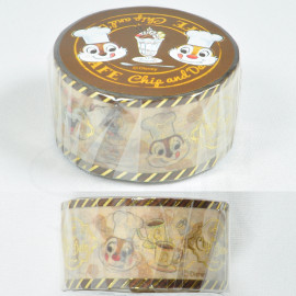 It's Demo x Disney Chip and Dale Coffee Shop Beige Masking Tape [BTO-50774]