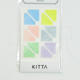 KING JIM Kitta Seal [KITD004] - Card Frame Plain