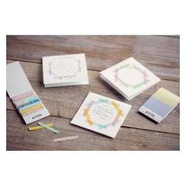 KING JIM Kitta Masking Tape Slim [KITS008] - Color Bar