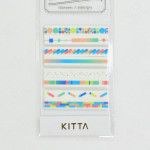 KING JIM Kitta Masking Tape Slim [KITS008] - Color Bar