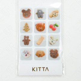 KING JIM Kitta Clear Tape [KITT021] Oyatsu (Icon)
