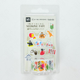 Bande Washi Roll Sticker x Furukawashiko [BDA729] - Soebumi Paper Shiritori (LOFT Limited)