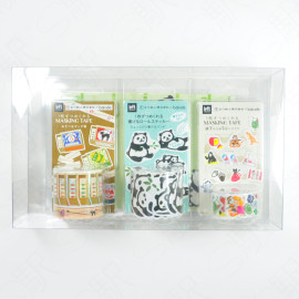 Bande Washi Roll Sticker x Furukawashiko Complete Set with Postcard (LOFT Limited) Bande Washi Roll Sticker x Furukawashiko Complete Set with Postcard (LOFT Limited)