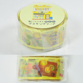 Mind Wave Inc. x LOFT Die-Cut Masking Tape Kotorimachi Shopping Street - Juice Stand 