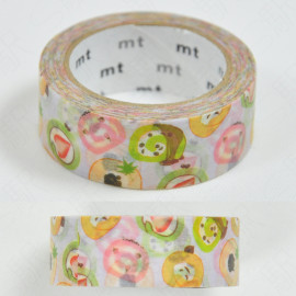 mt Masking Tape 100th Anniversary at Moji Akarenga Place [MT01K3372] - Japanese-Style Roll Cake