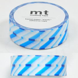 mt Masking Tape Limited Edition [MT01K2415] - Three Dimensional Stripes
