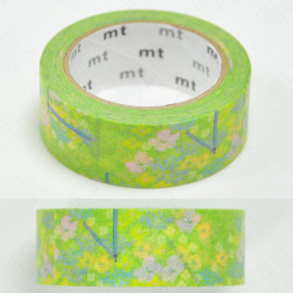 mt Masking Tape [MT01K3444] - Flower Clock