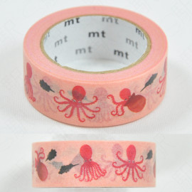 mt masking tape Limited Edition Maruichikyu [MT01K3647] - Octopus