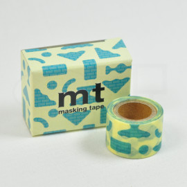 mt Mame Mame Masking Tape - mt Ex at S-BRICK [MT01K2537] - Brick Pattern