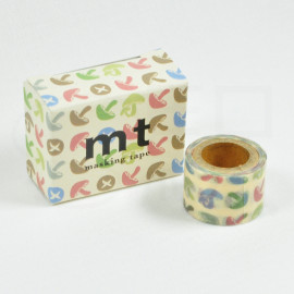 mt Masking Tape - Mame Mame Tape [MT01K2099] - Shiitake