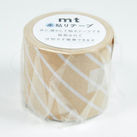 mt Masking Tape [mt Wrapping Series] mt Water-Pasted Tape [MTGAMT05] - Stripes White