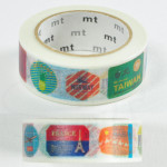 mt Masking Tape x Journal Exhibition Limited - [MT01K1665] - Travel Stickers (Reprint)