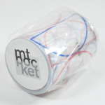 mt Masking Tape x Journal Exhibition Limited - mt Pocket [MTPOKT008] - Red and Blue Circles