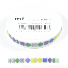 mt x Journal Exhibition Limited - MT01K1651 - Flower Tile Pattern