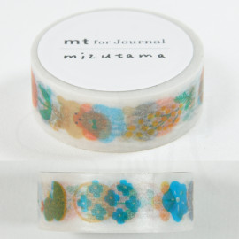 mt × Journal Exhibition Artist Tape Mizutama [MT01K2408] Icon Mix Blue