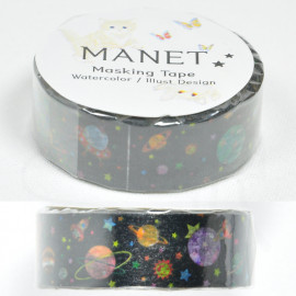 Manet Masking Tape [MN-MT021] - Space Black