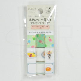 Mark's Maste Masking Tape [MST-FA28-C] - Retro Cafe Pattern
