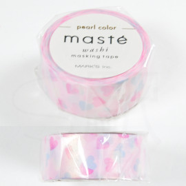 Mark's Maste Masking Tape Pearl Color Heart Confetti MST-ZB10-A