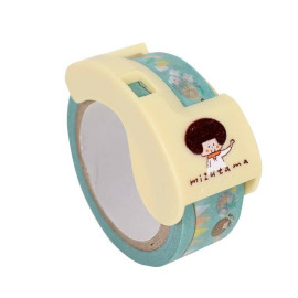 BSS Kutsuwa Masking Tape and Tape Cutter [MU009C] - Mizutama C