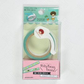 BSS Kutsuwa Masking Tape and Tape Cutter [MU010C] - Mizutama C