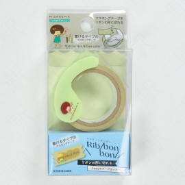 BSS Kutsuwa Masking Tape and Tape Cutter [MU010E] - Mizutama E