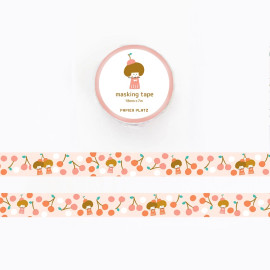Papier Platz x Mizutama Masking Tape [35-690] - Cherry