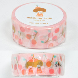 Papier Platz x Mizutama Masking Tape [35-690] - Cherry
