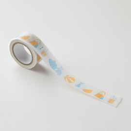 Moomin Masking Tape [RIVIERA2] - Orange