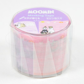 Moomin Perforated Masking Tape [M05405] - Purple