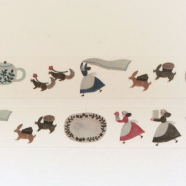 Necktie Masking Tape - It's Almost 3 o'clock