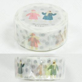 Necktie Masking Tape [mt20-30] - Snow Days