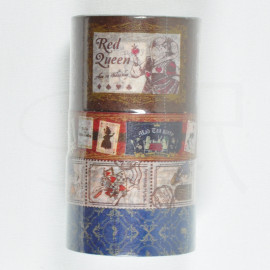 Alice in Wonderland [Alice on Wednesday] Masking Tape Set [AA80151] - Frame
